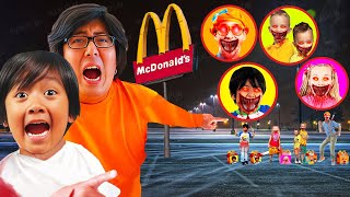 DON'T ORDER ANGRY RYAN'S WORLD.EXE, BLIPPI.EXE, DIANA ROMA, VLAD & NIKI MEAL FROM McDonalds at 3AM!