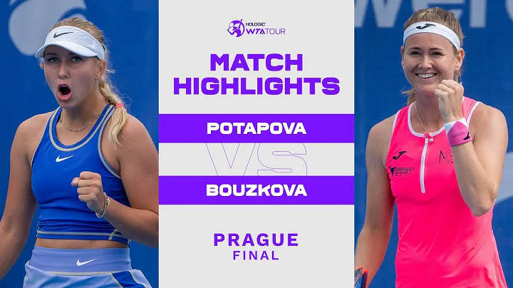 Anastasia Potapova vs. Marie Bouzkova | 2022 Pragu...