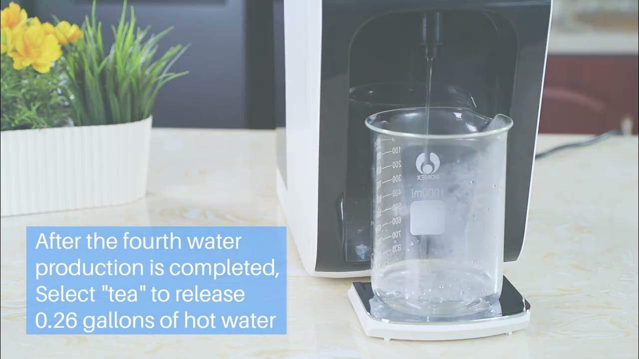 ICEPURE Countertop Reverse Osmosis Water Filtration System viedo YouTube