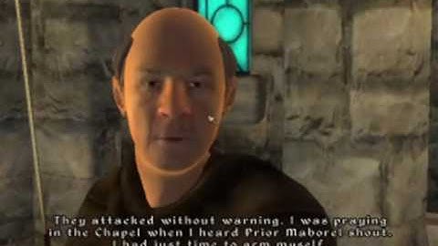 Lets Play The Elder Scrolls IV: Oblivion Part 9: Weynon Priory Attacked!!