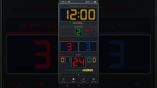 Basketball Timer &amp; Scoreboard
