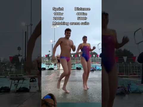 No Matter What You Swim Matching Suits Is Always Groovy