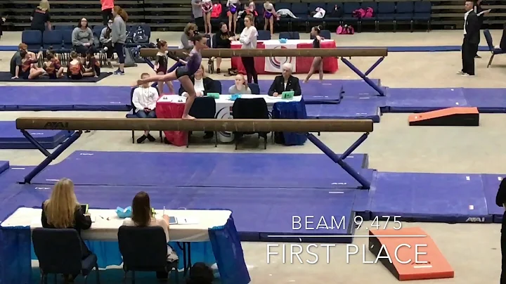 Peyton Lambert, Level 4 Louisiana State Meet 2018