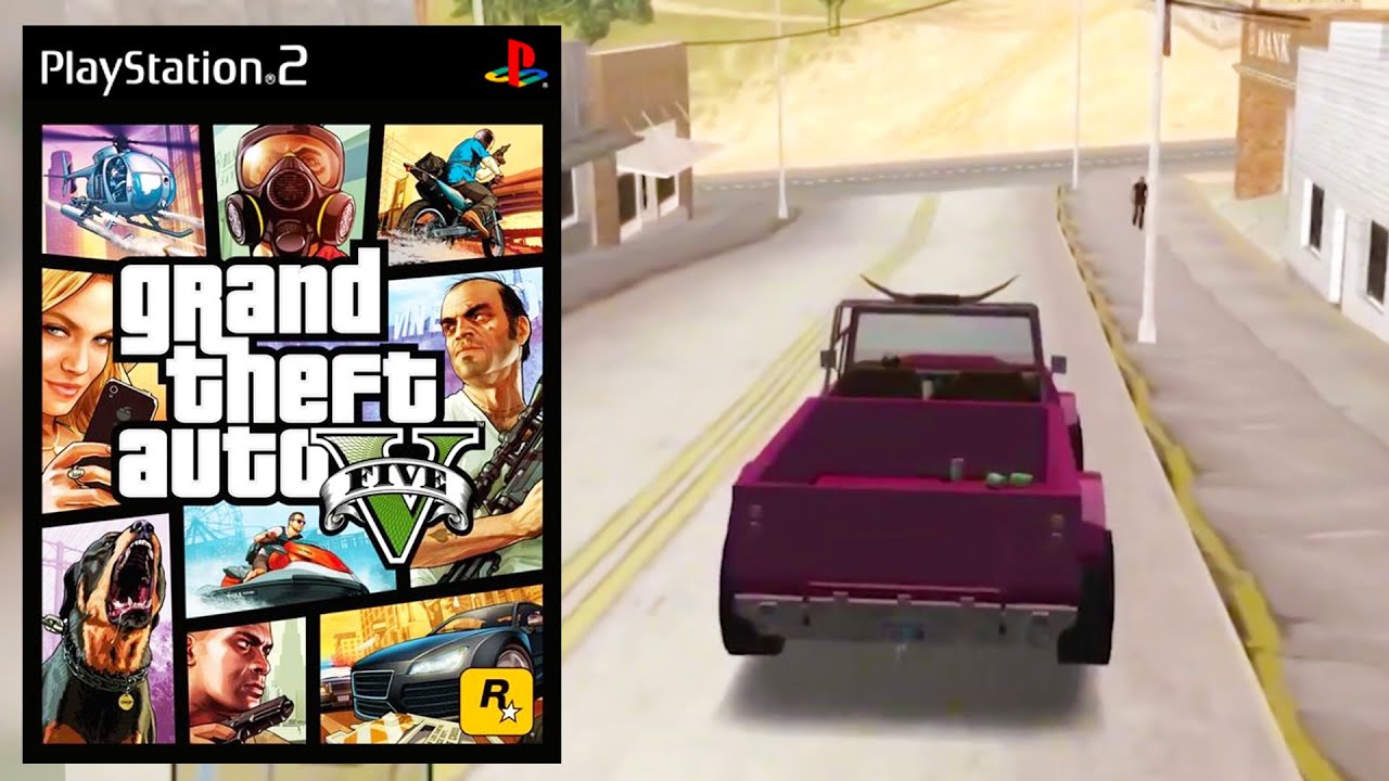 Gta V Playstation 2 Jogo para Ps2