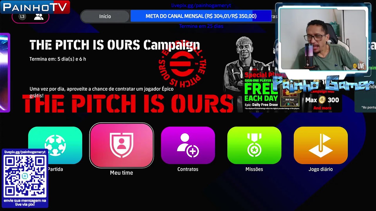 Efootball 2026 AO VIVO/ VAMOS DE TARDEZINHA MARAVILHOSA DE SEXTA FEIRA AFINAL DE CONTAS SEXTOU