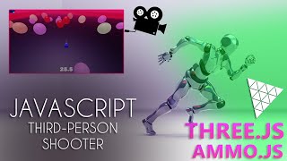 Build Your Own Third-Person Shooter Game from Scratch with Three.js and Ammo.js #threejs screenshot 3