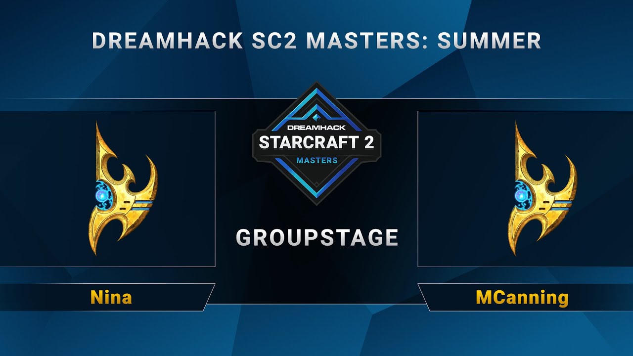 SC2 - Nina vs. MCanning - DreamHack SC2 Masters Summer - Group A - NA