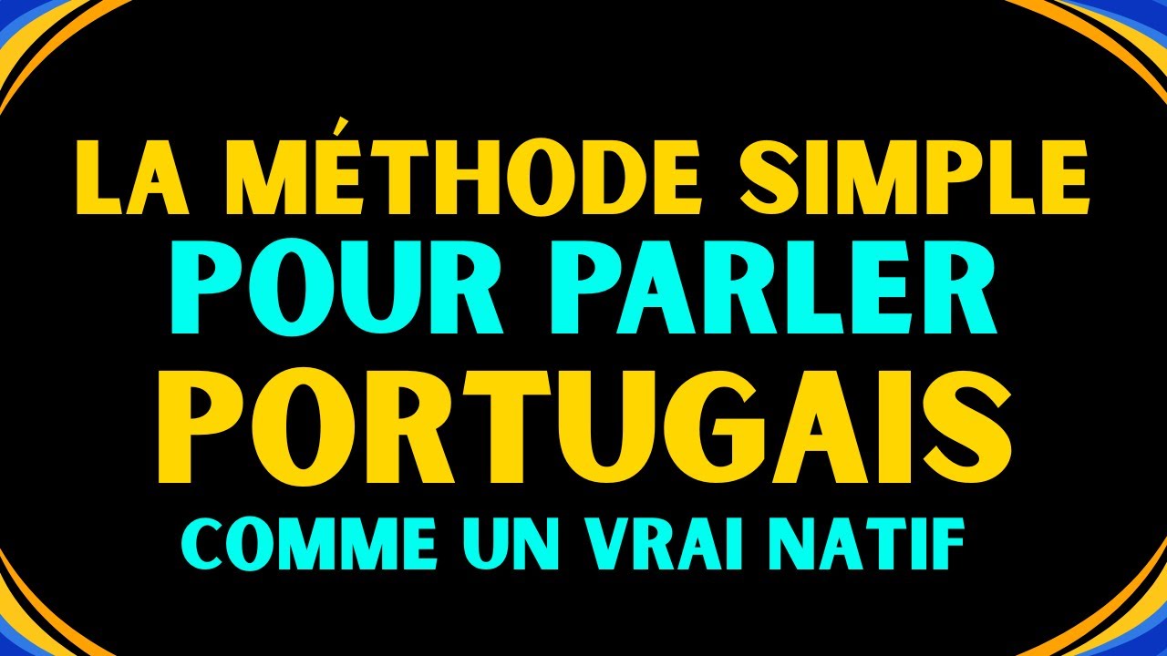 🚀 Comment devenir natif en portugais même sans expérience