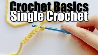 How to Crochet: Single Crochet (SC) - US version