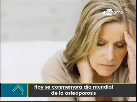 Hoy se conmemora día mundial de la osteoporosis
