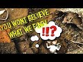 YOU WONT BELIEVE WHAT WE FIND DIGGING A GIANT HOLE!!!! EXTREMELY RARE ANTIQUE BOTTLES!