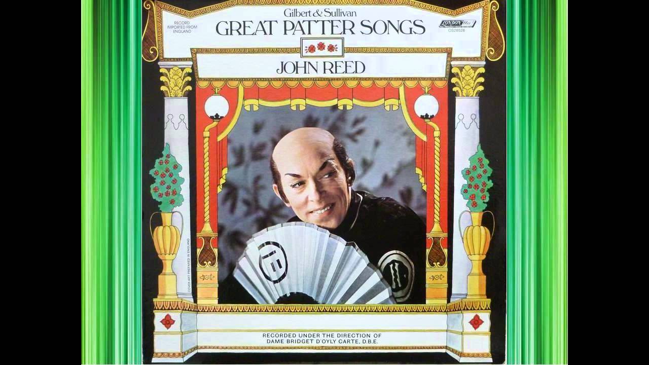 John Reed When I Was A Lad H M S Pinafore avi YouTube John reed when i was a lad h m s pinafore avi youtube