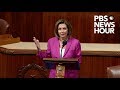 WATCH: Pelosi calls Trump’s tweets about congresswomen 'racist' in House speech