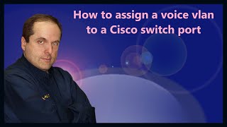How to assign a voice vlan to a Cisco switch port