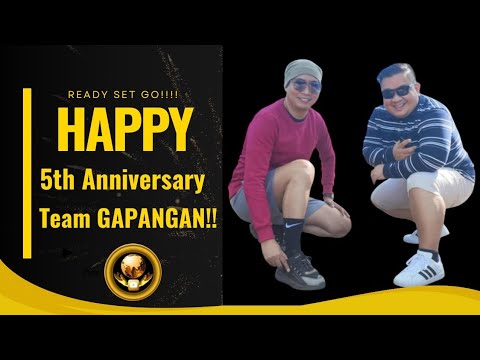 Happy 5th year Anniversary to us...Team Gapangan#celebration#team#family