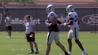 Raiders practice for Week One vs. Baltimore - KJ Wright - Sept 9, 2021