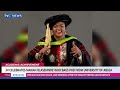 JH Celebrates Ex-TVC Staff, Mariah Olasehinde Who Bags PhD From University Of Abuja