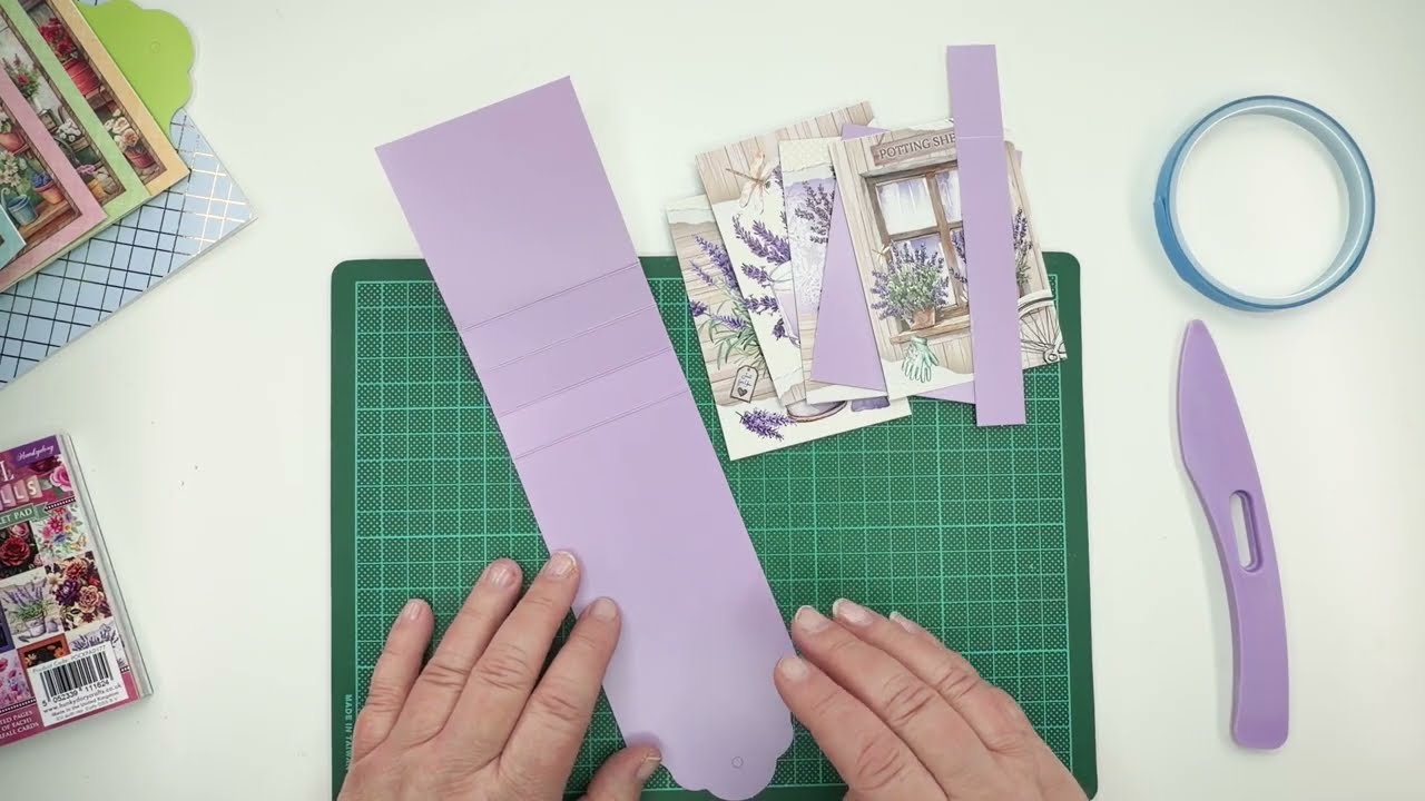 Wonderful Waterfalls Card Tutorial | Hunkydory Interactive Card Making