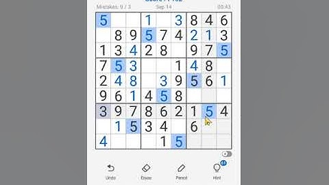 Sudoku Free Classic Puzzles Mobile | Daily Challenge September 14, 2022