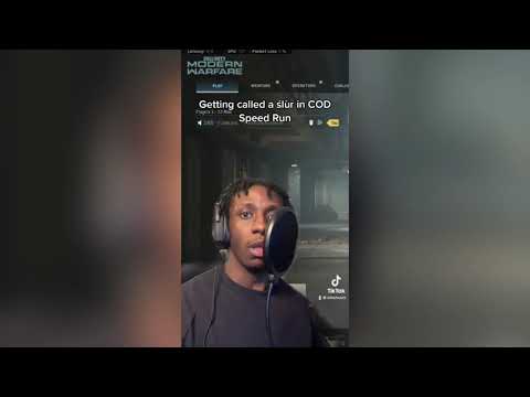 COD Slur Speedrun World Record! | ORIGINAL CREATOR