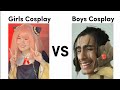 Girls vs boys cosplay metal gear rising