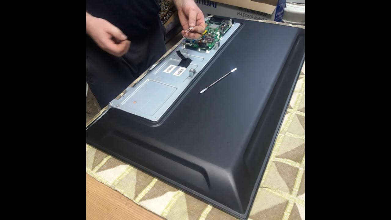 Ремонт HYUNDAI H-LED40F456BS2. - YouTube