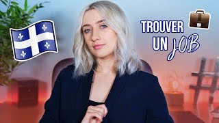 Comment trouver du TRAVAIL à MONTRÉAL ? | CAMILLE D