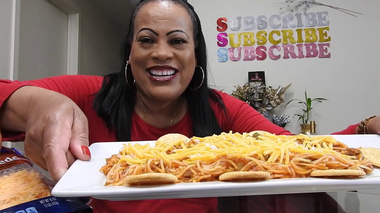 Italian Spaghetti Mukbang Dee Dee's Main Thing