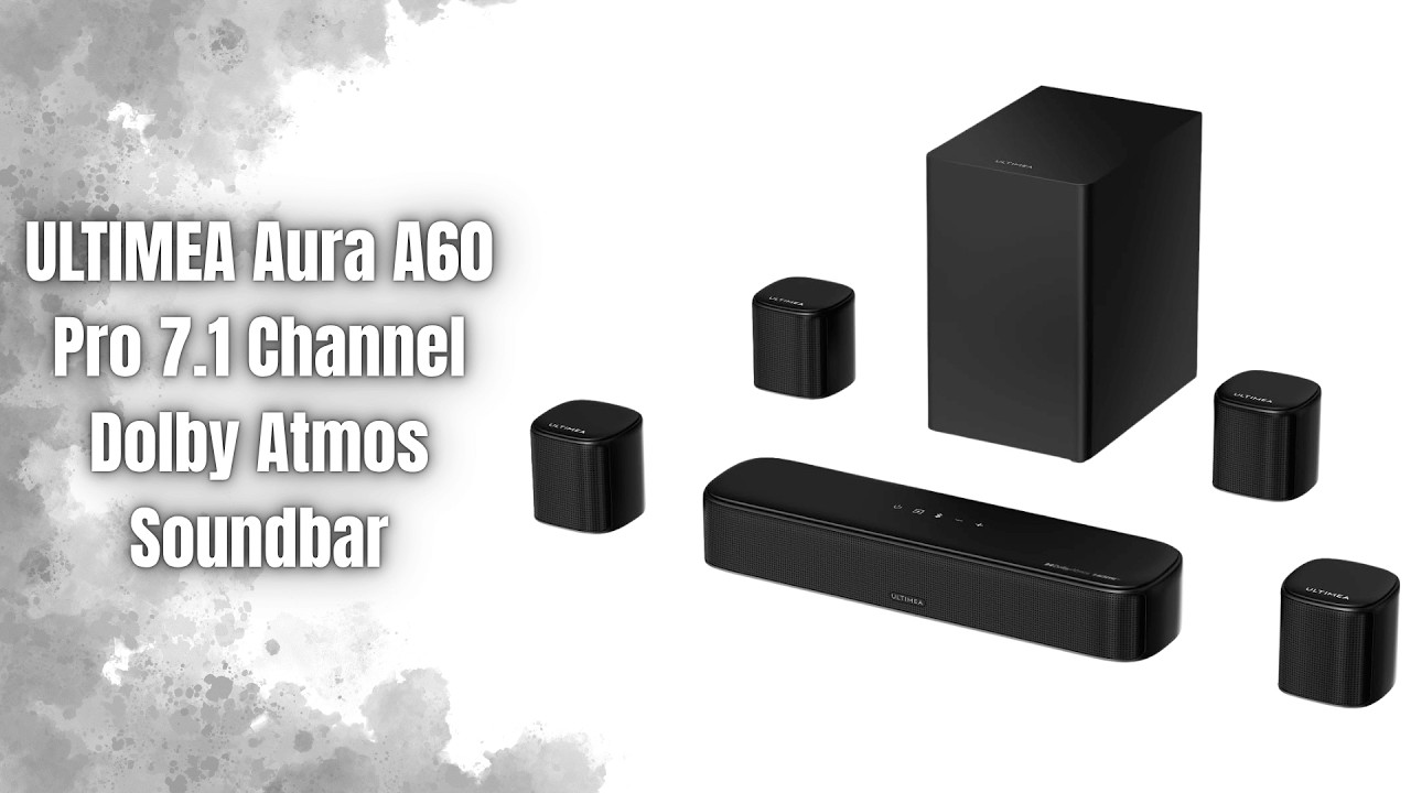 ULTIMEA Aura A60 Pro Soundbar Review | True 7.1 Surround Sound