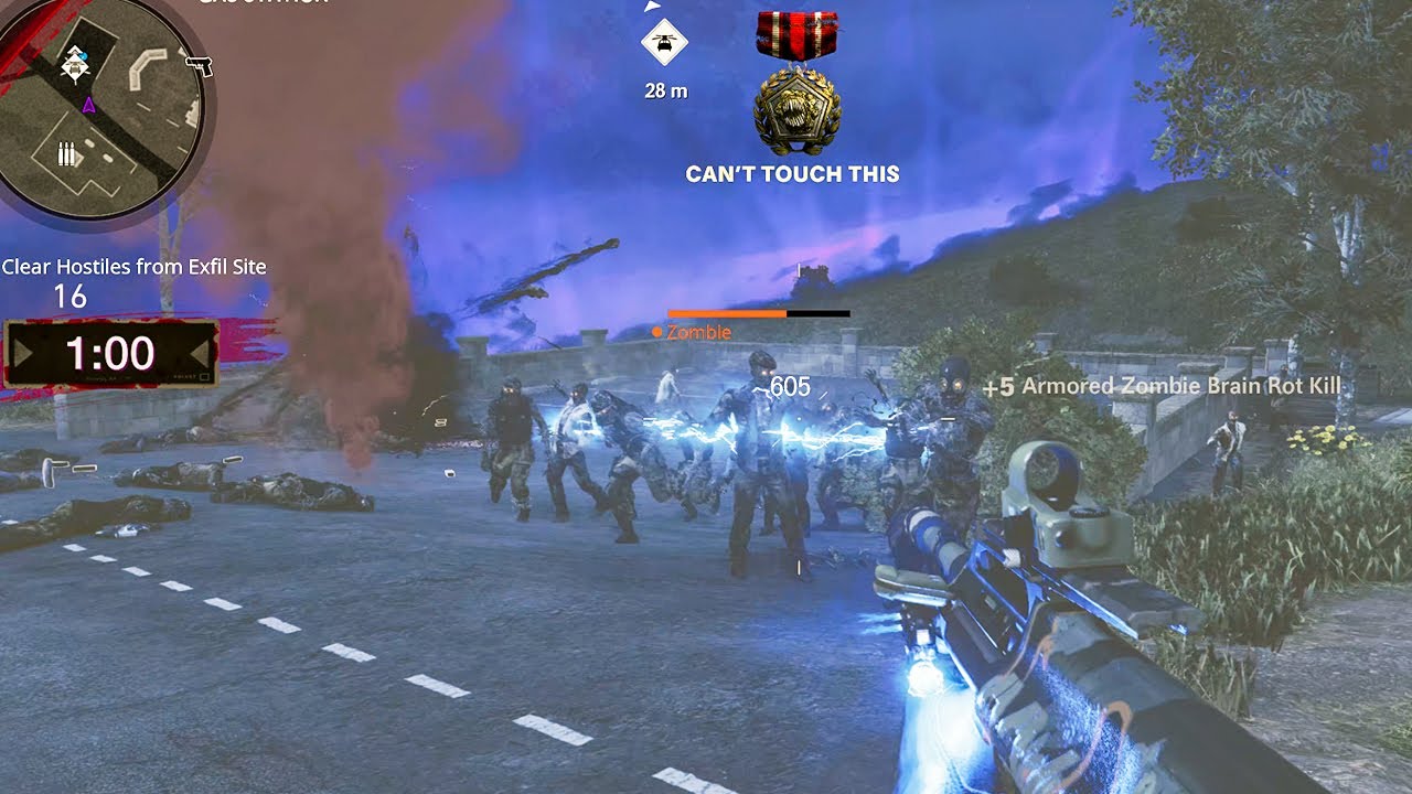 Cold War Zombies Outbreak Exfil SANATORIUM Round 4 Easy