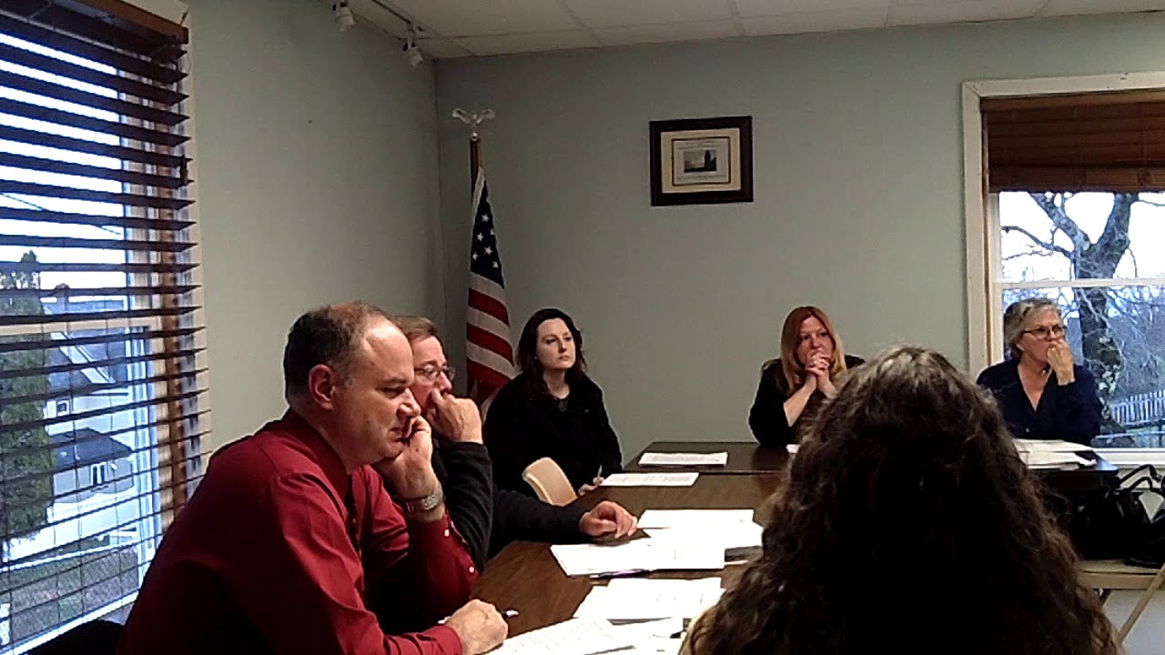 Lubec School Board 4 30 18 YouTube