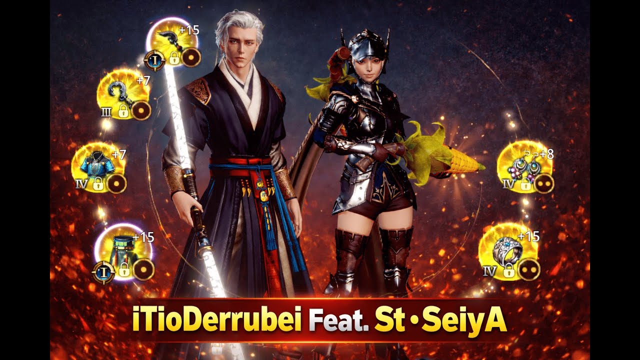 SC丶CR(ybaby)ET1NO 😂 ft. St・SeiyA | MIR4 Global