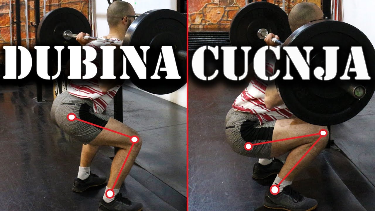 Cucanj- Pravilna dubina cucnja