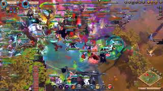 Albion Online 2026 - PIVAS vs Alianza POEPECAUSA - Pelea en open Razorrock Ravine - 1HM POV