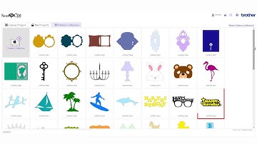 ScanNCut CanvasWorkspace: Pattern Collection : Download by Wireless Transfer