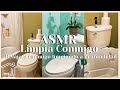 ASMR🔊  Limpia conmigo 🧽 limpieza profunda y relajante de baños 🚽🛁