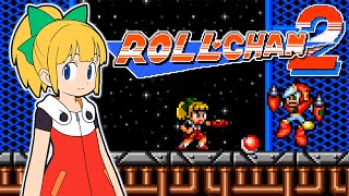 ROLL-CHAN 2: MEGA WORLD (Willy Wars Romhack + No Slowdown) | [Full Playthrough]
