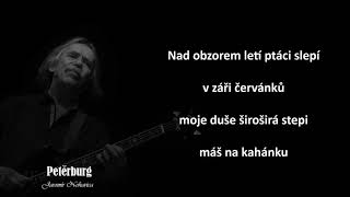 Jaromír Nohavica - Petěrburg (text, karaoke)