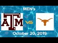 Game of the Week - 2019 Men's Season - Texas A&M University vs University of Texas