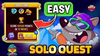 MOUNTAIN TRAIL 🔥 MOST EASY SOLO QUEST EVER #matchmasters
