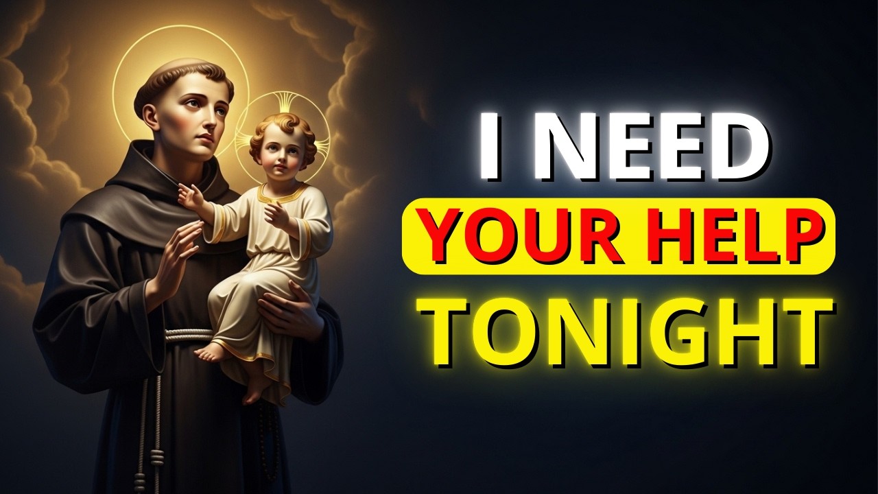 Saint Anthony, Help Me in This Difficult Situation | Night Prayer for Urgent Grace