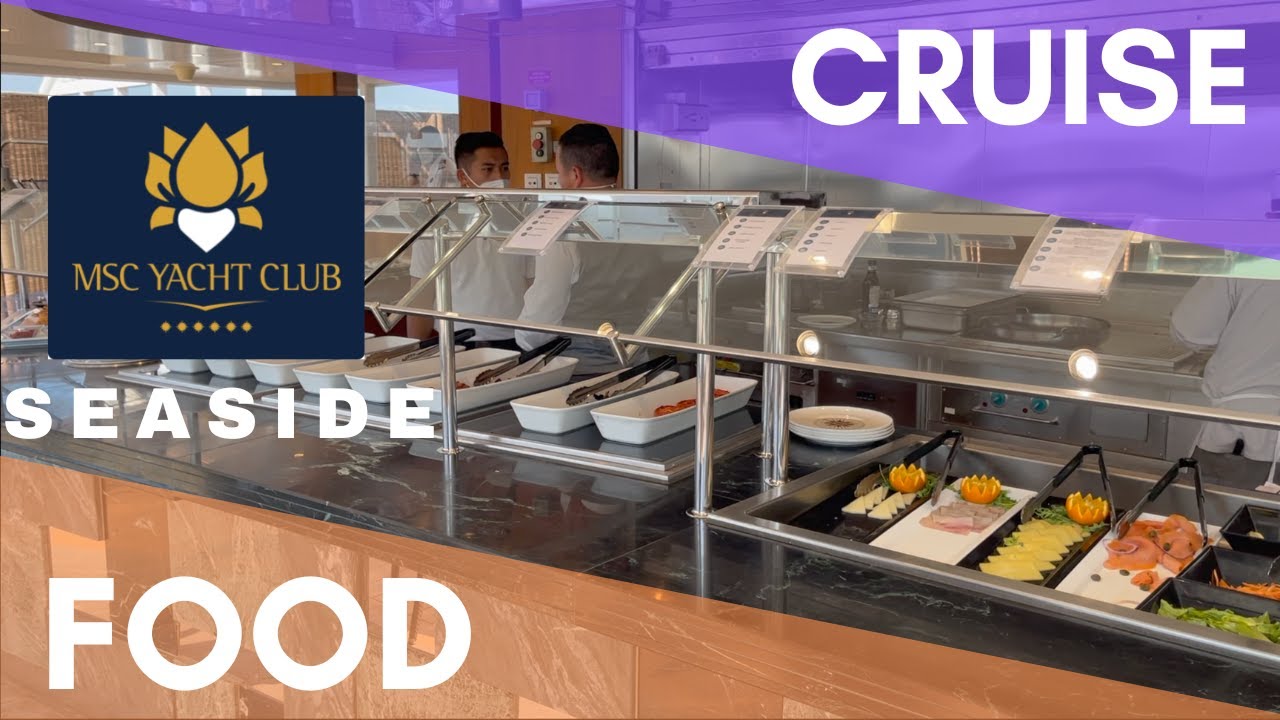 yacht and beach club buffet