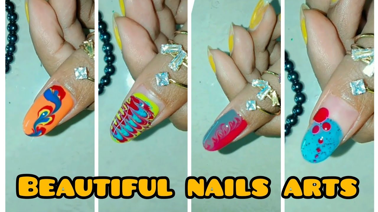 top beautiful nails design 💅 ll nails arts 💅 nailarts