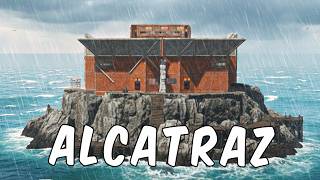 The ALCATRAZ - 2x2 - 7xBunkers - Online/Offline Defense - 60+ Rockets / Rust Base Design