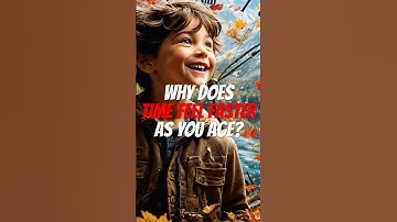 ⏳ Why time feels faster as you get older #Science #Psychology #Perception #Time #BrainFacts #Shorts