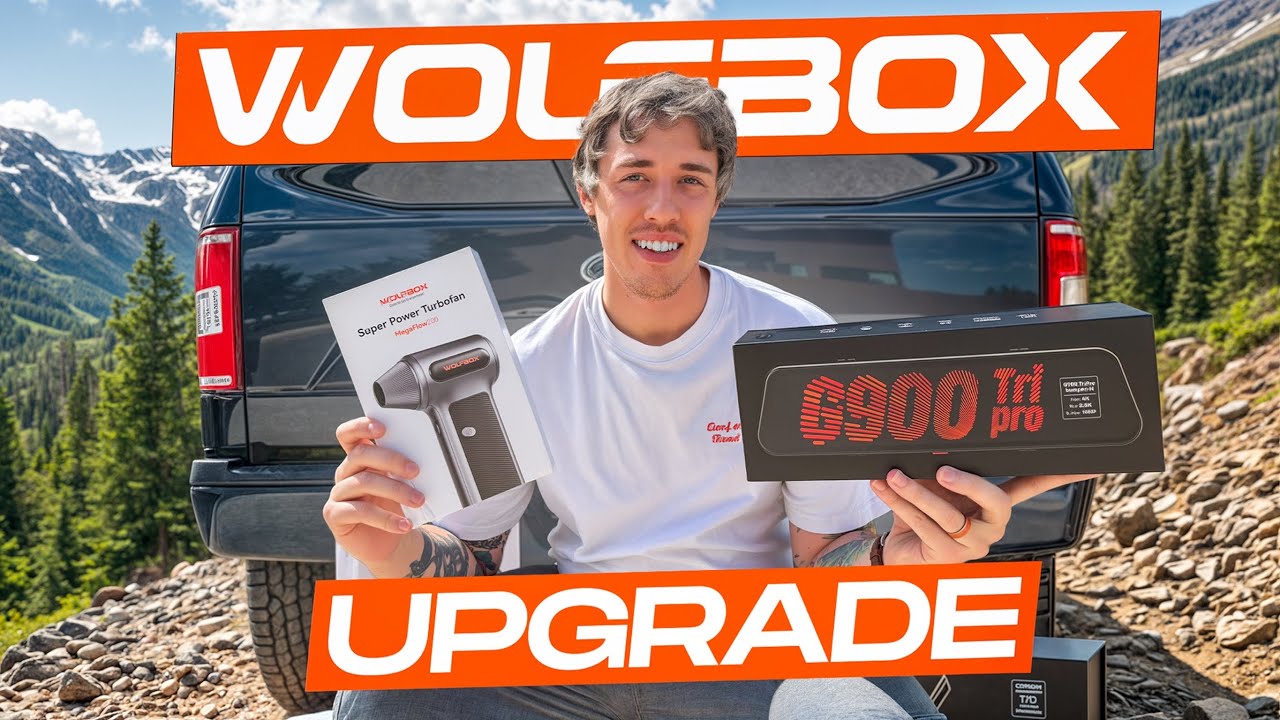 Upgrading My Truck With The Wolfbox G900 TriPro Camera 