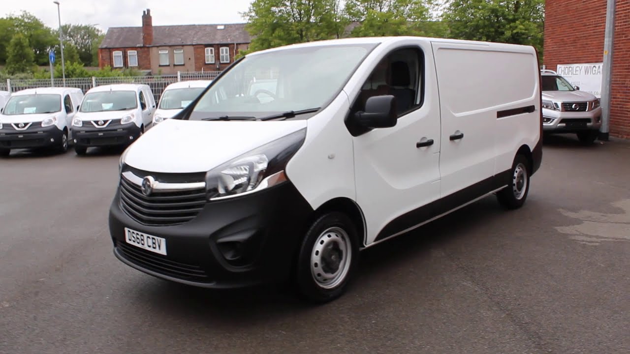 white vauxhall van