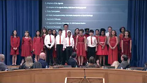 Board of Education Meeting - January 9, 2023