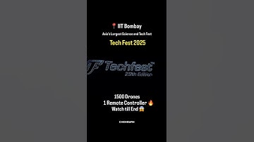 Iit Bombay Tech fest 2025 1500 drones|Iit|Iit jee|Jee mains|Iit motivational|Iit campus|Iit jee main