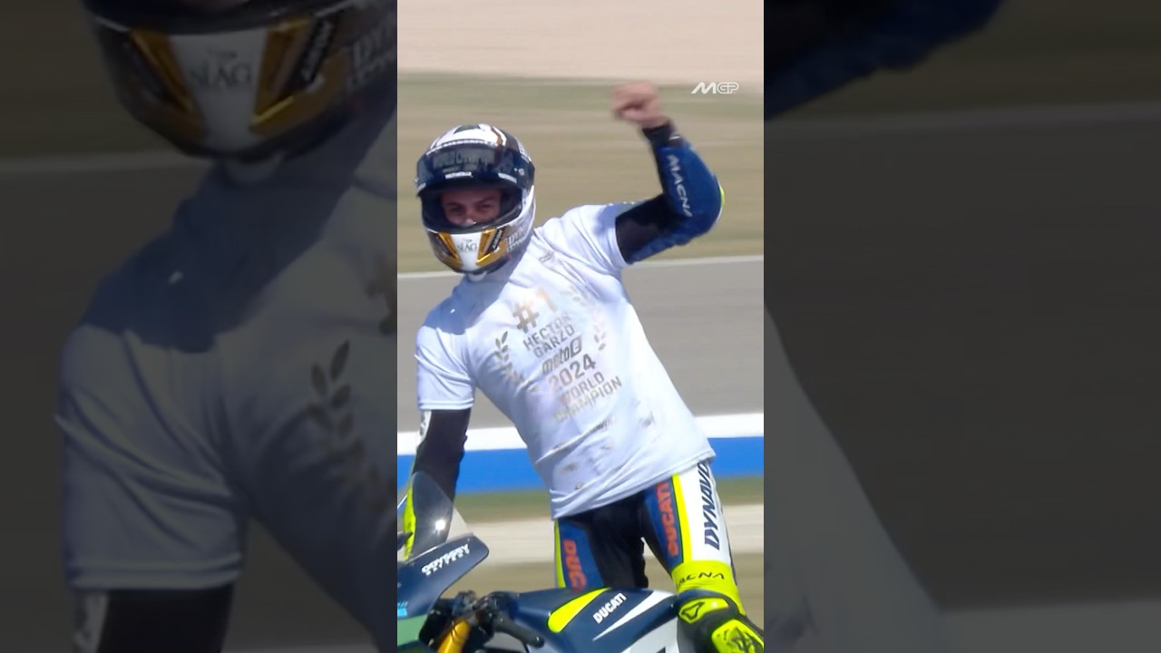 One year since HECTOR GARZO WON THE CHAMPIONSHIP in Misano’s Season Finale 🤩🏆